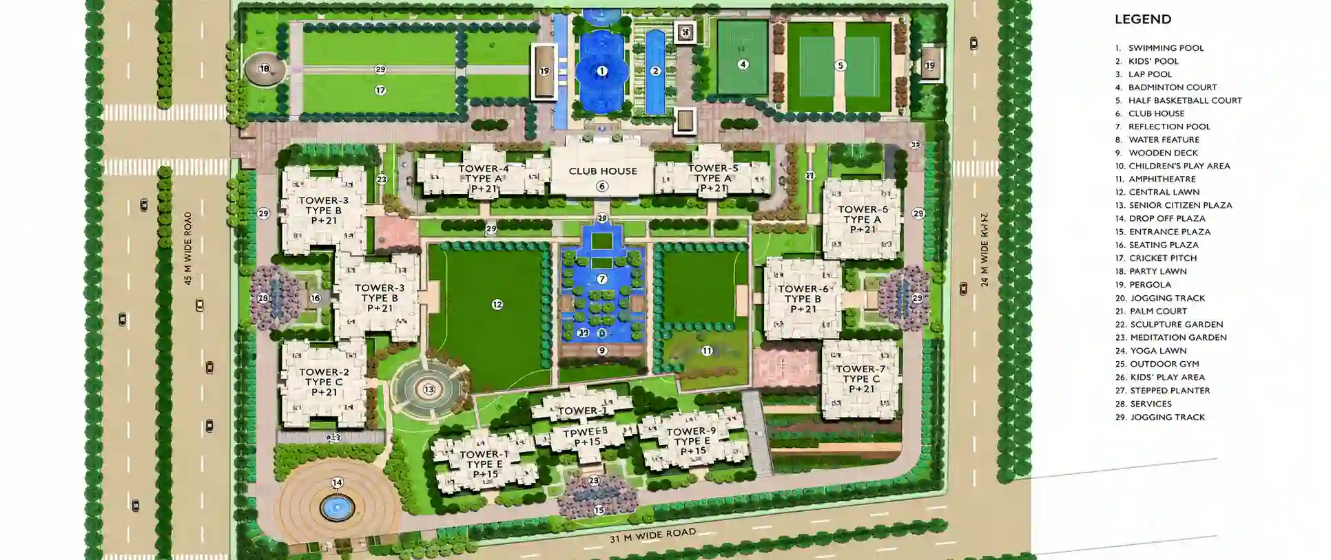 Project Master Layout Plan